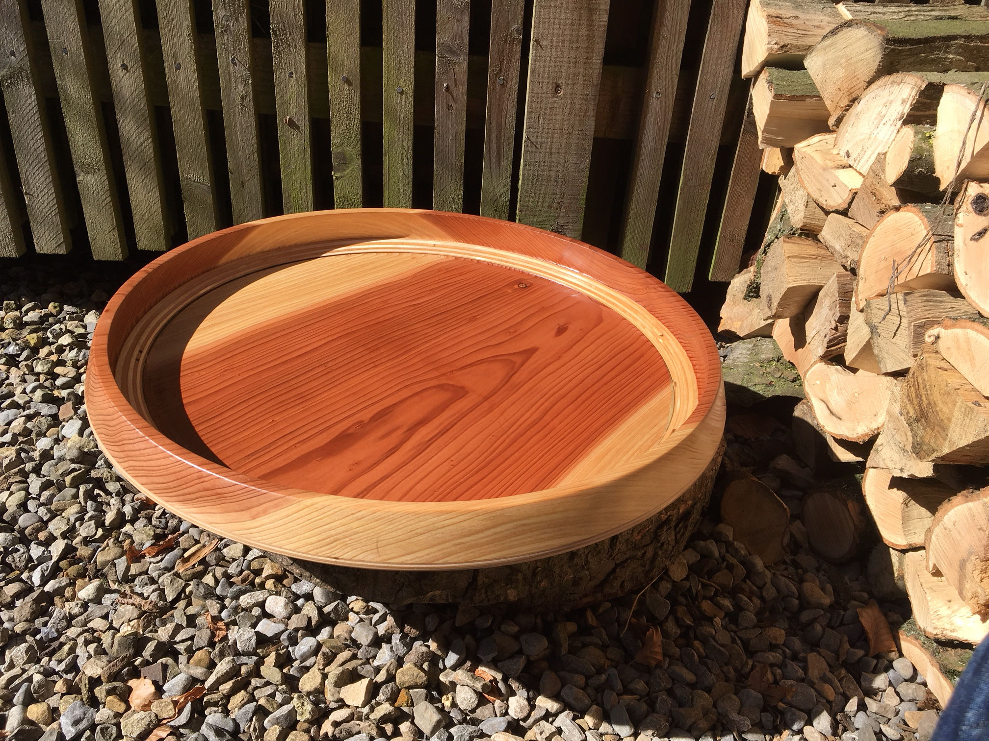 Extra large platter! (21" diameter)