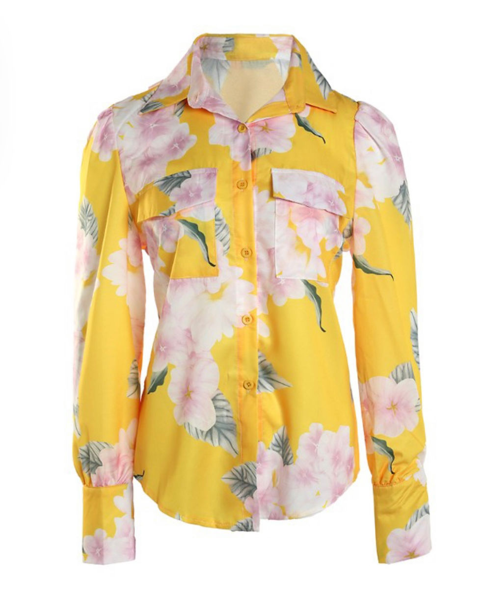 Thumbnail:  Sunshine Hollywood Puff Sleeve Top