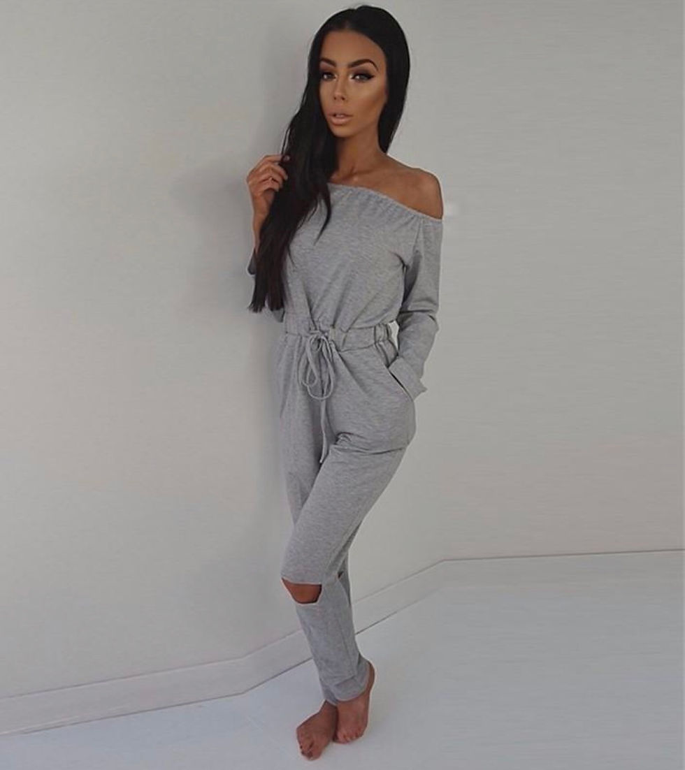 Thumbnail: Sexy Off Shoulder Jumpsuit