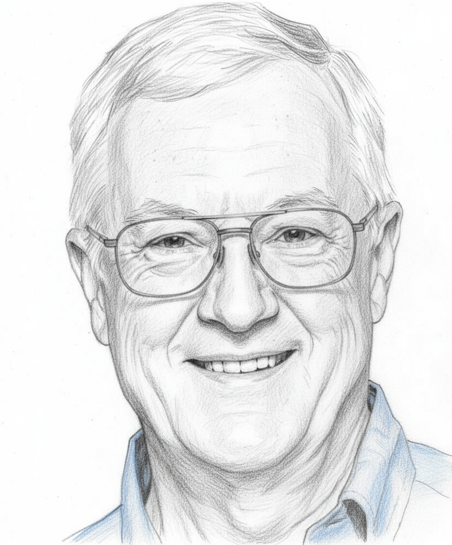 Portrait illustration of Michael Peterson