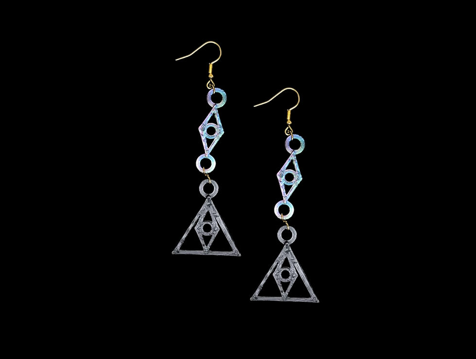 Thumbnail: EARRINGS MAMIS -W2- CHARMS
