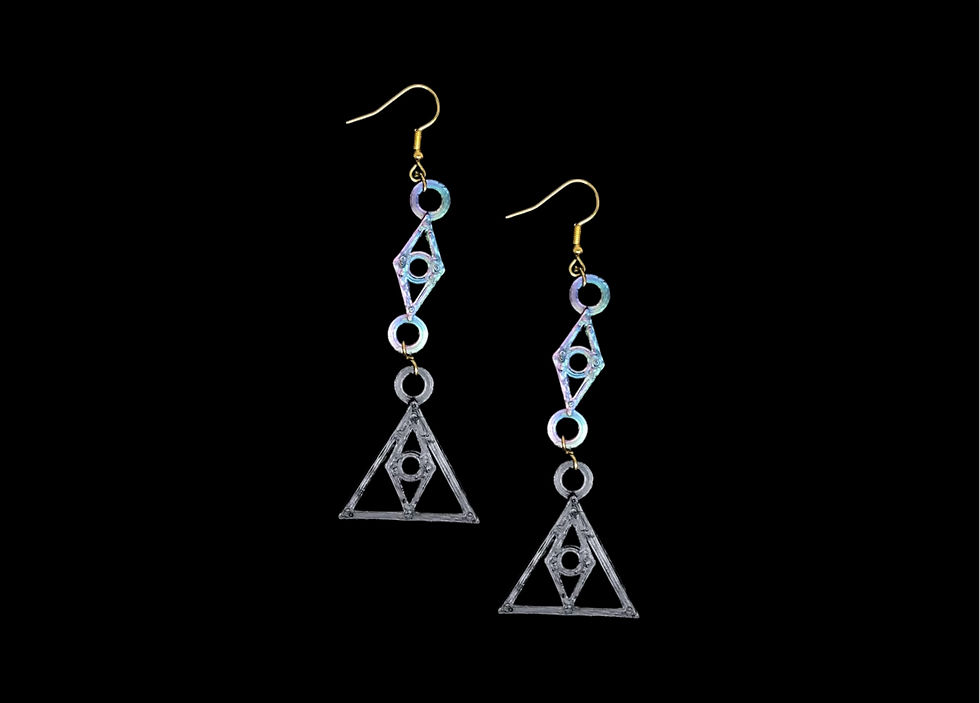 Thumbnail: EARRINGS MAMIS -W2- CHARMS