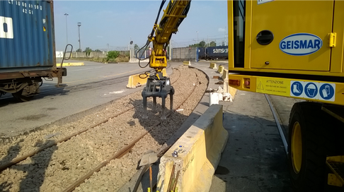 Excavator Railway Tools Grab for rails Tamping Grabs Sleepers grab railway digging bucket