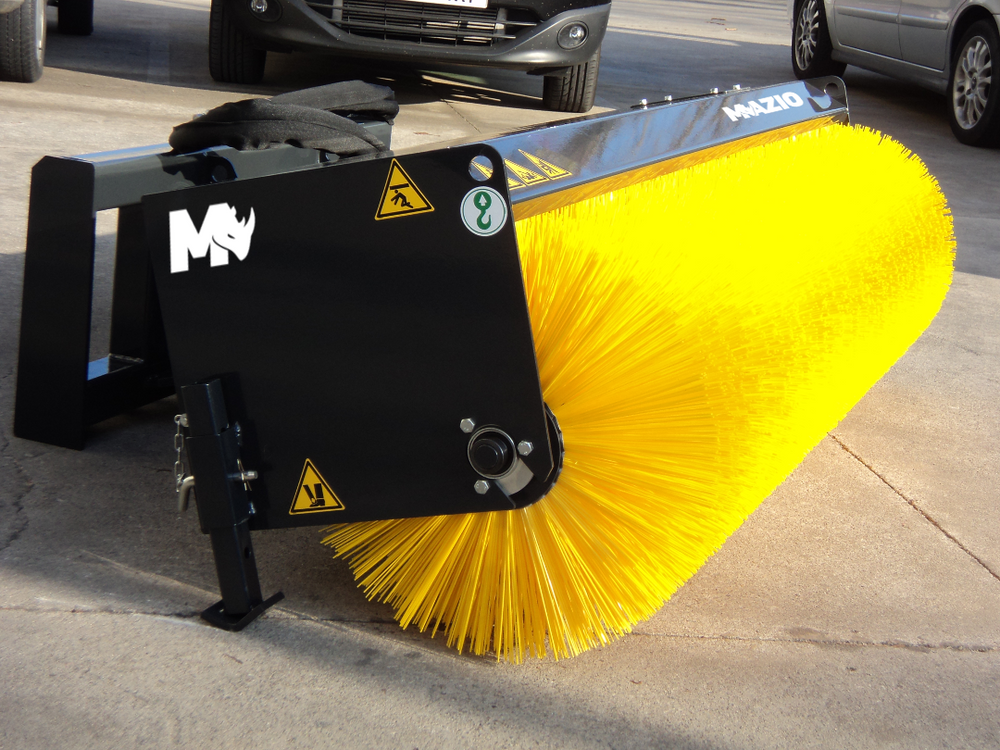 Skid Steer Angled Broom