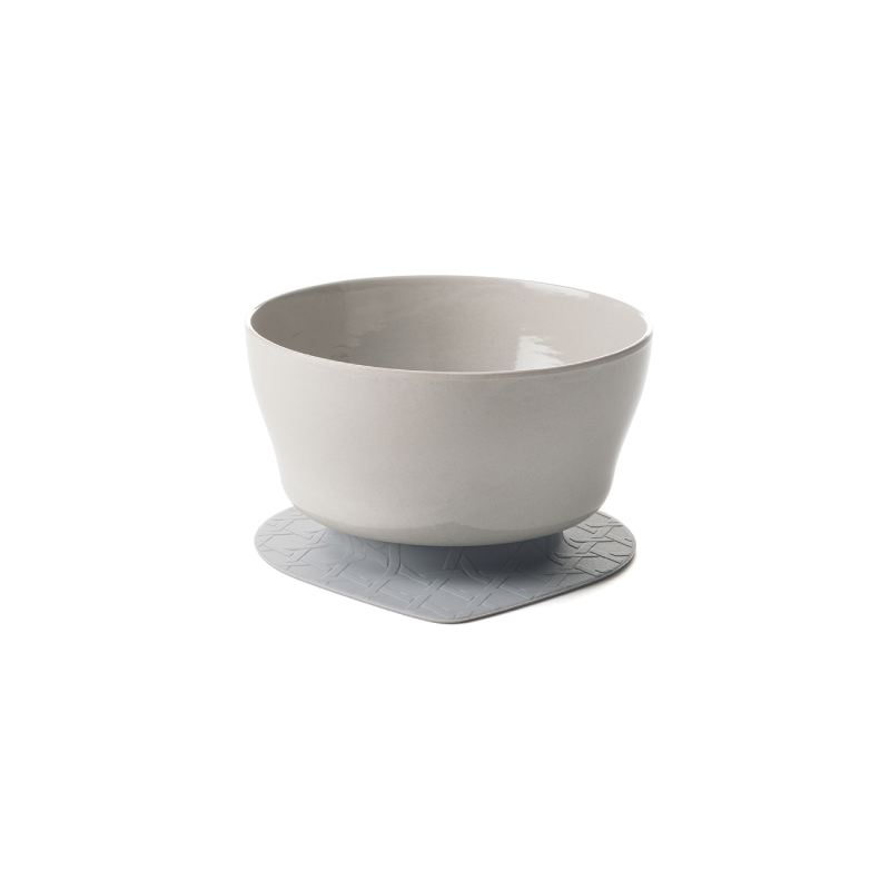 Cereal Bowl with Suction Foot (Nordic Lake)