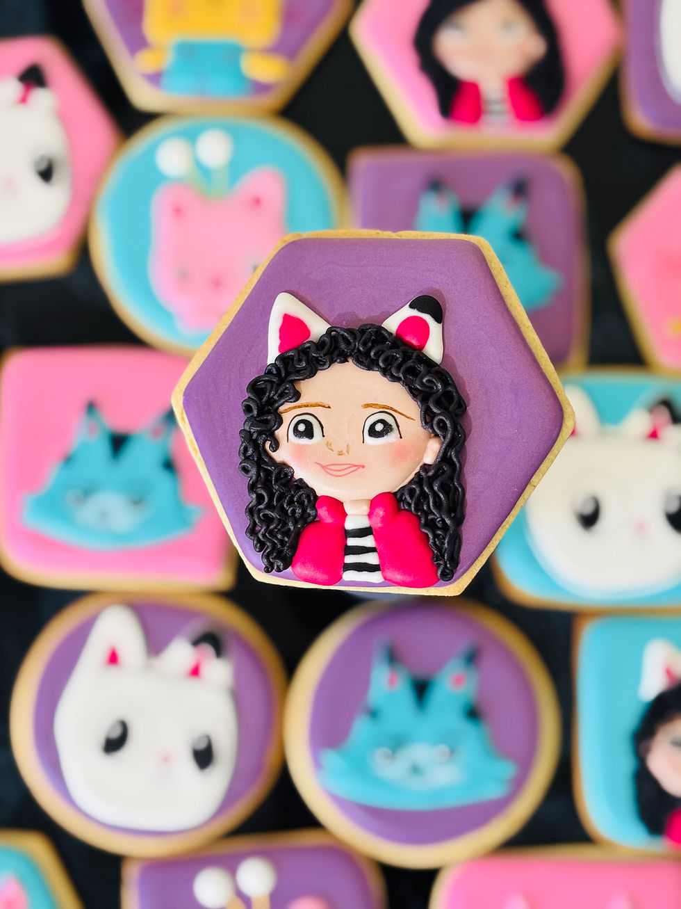 Gabby's dollhouse cookies