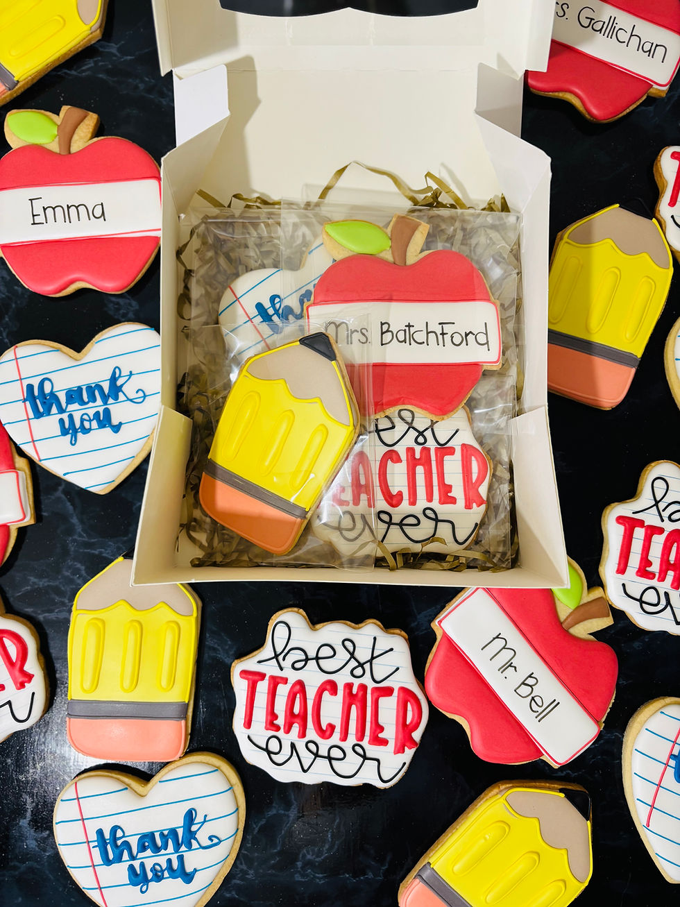 Teachers cookie set