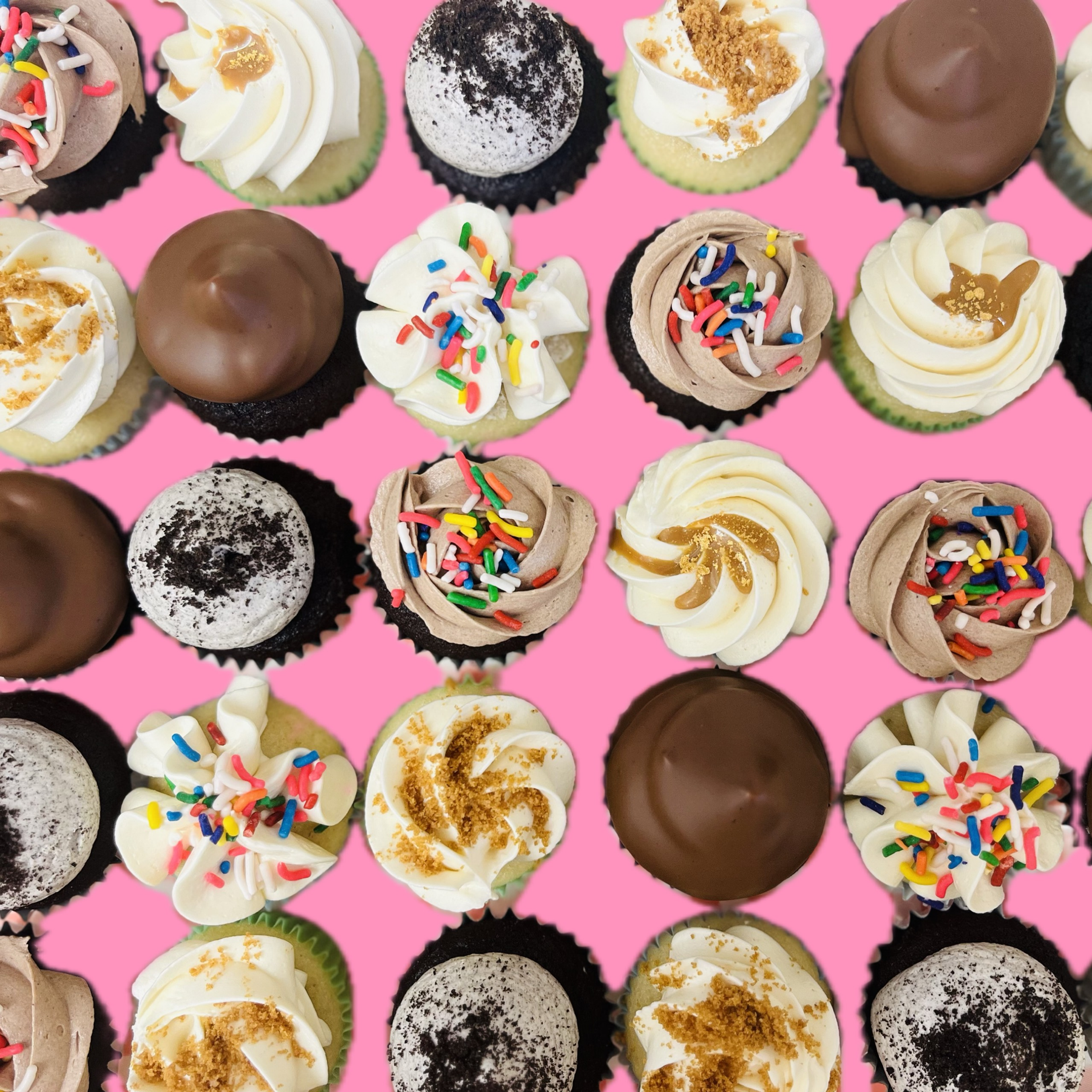 24 Mini Cupcake Variety Box