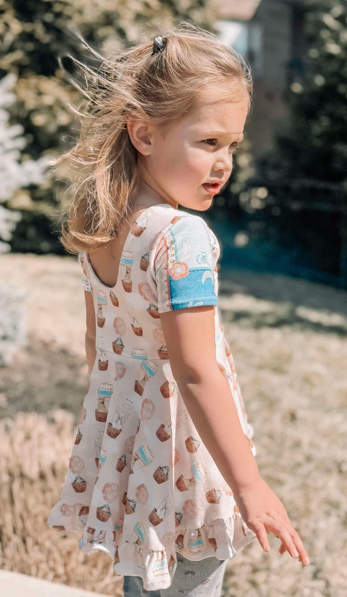 Spring Peplum Top