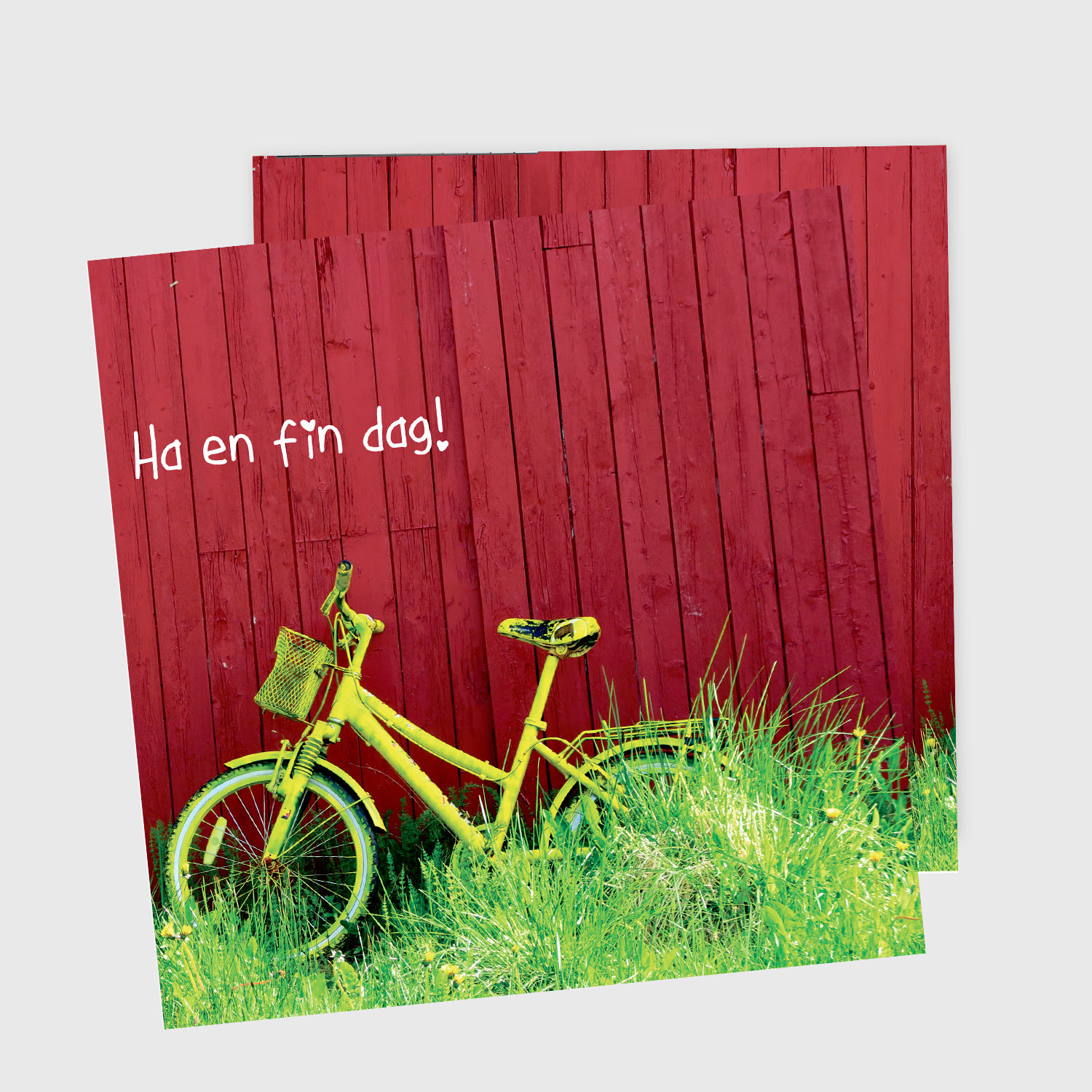 HA EN FIN DAG, dobbelt kort