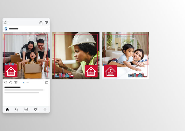 Lead Abatement Social Media Mockups