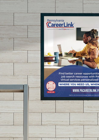 PA CareerLink® Outdoor Square Display