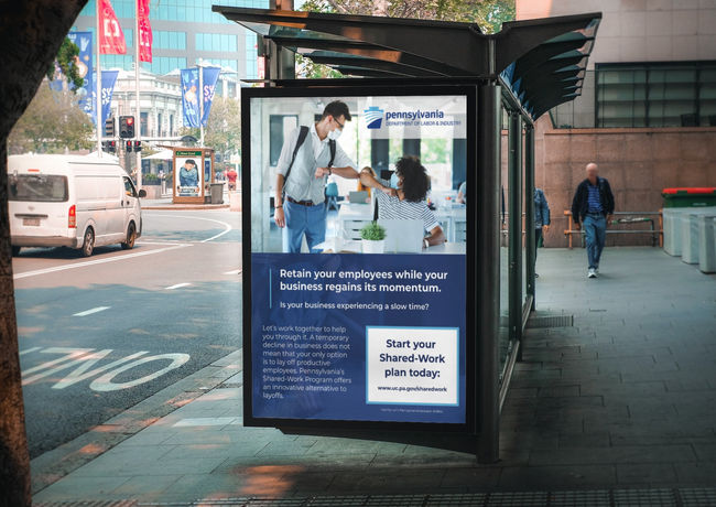 Shared-Work Print Display