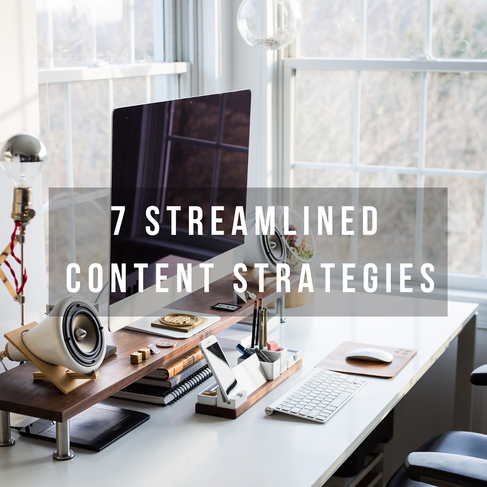 Streamlined Visual 7 Simple Strategies for Streamlining Content