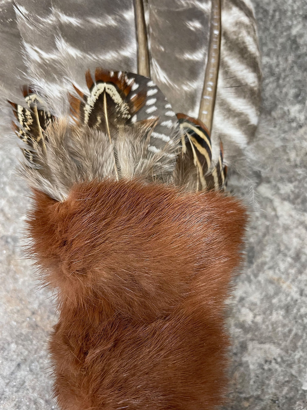 Thumbnail: Wind Horse Feather Fan