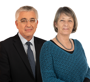 Photo Hervé Gillé à gauche et Sophie Piquemal à droite