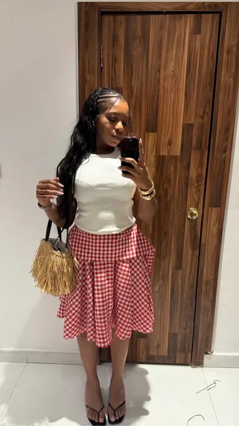 Thumbnail: Gingham Skirt Regular version