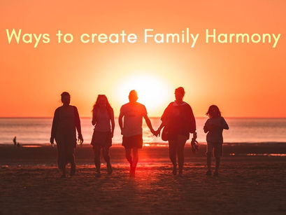 Family Harmony - A Question and Answer Conversation......