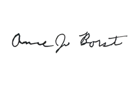 Anne Borst's signature