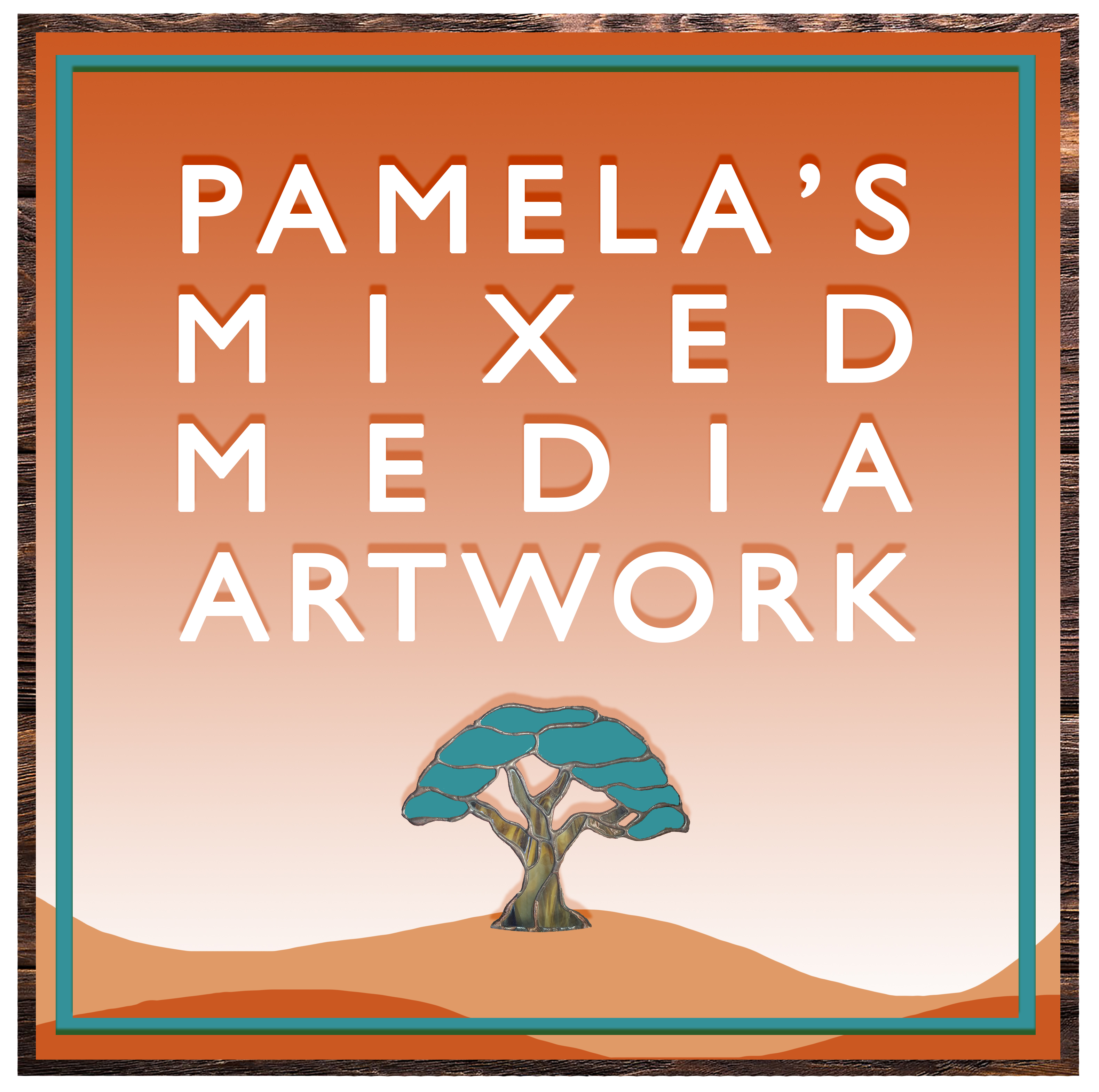 VM Pamela's Mixed Media Artwork LOGO