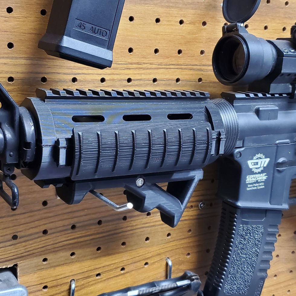 Thumbnail: Hand Guard 4.5" Picatinny rail cover airsoft rifle gun gear