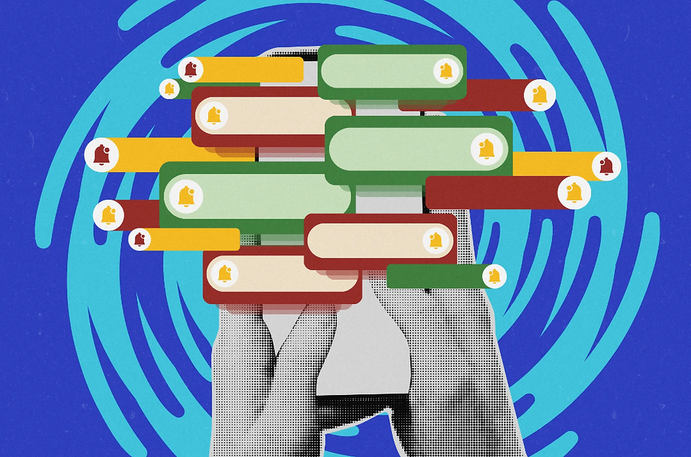 We have to carefully dictate what draws our attention and gets into our news diet.