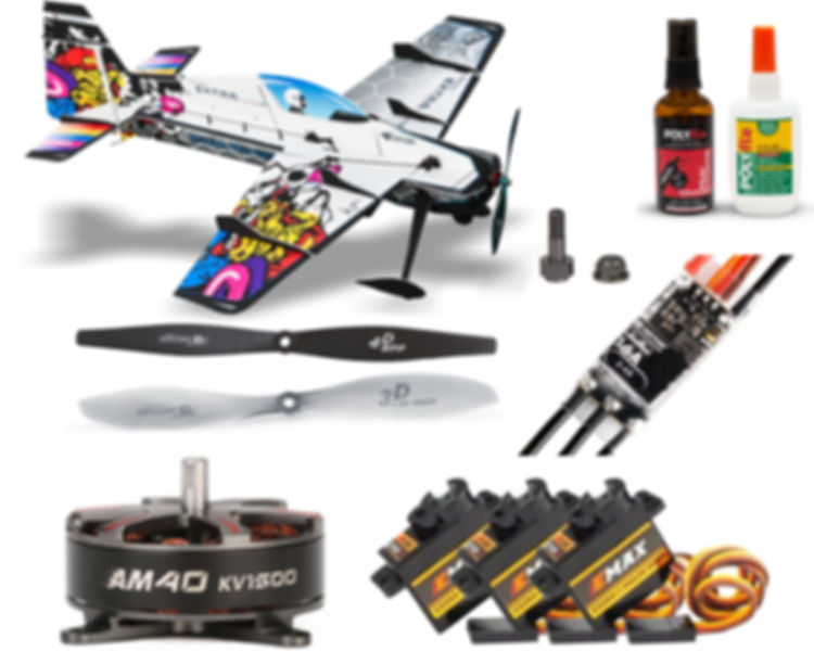 34" Pro Extra V3 Ultralight 3D/4D - PNP Combo