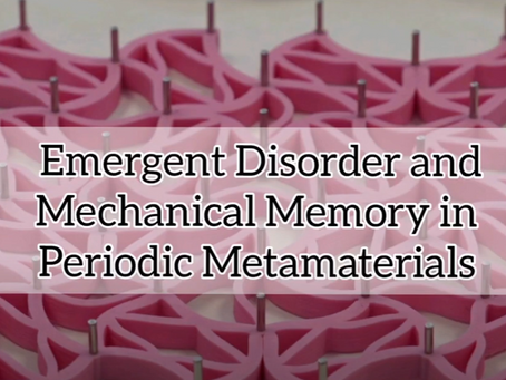 VIDEO: Israelische onderzoekers hebben een nieuw metamateriaal ontwikkeld dat de volgorde van externe operaties kan detecteren