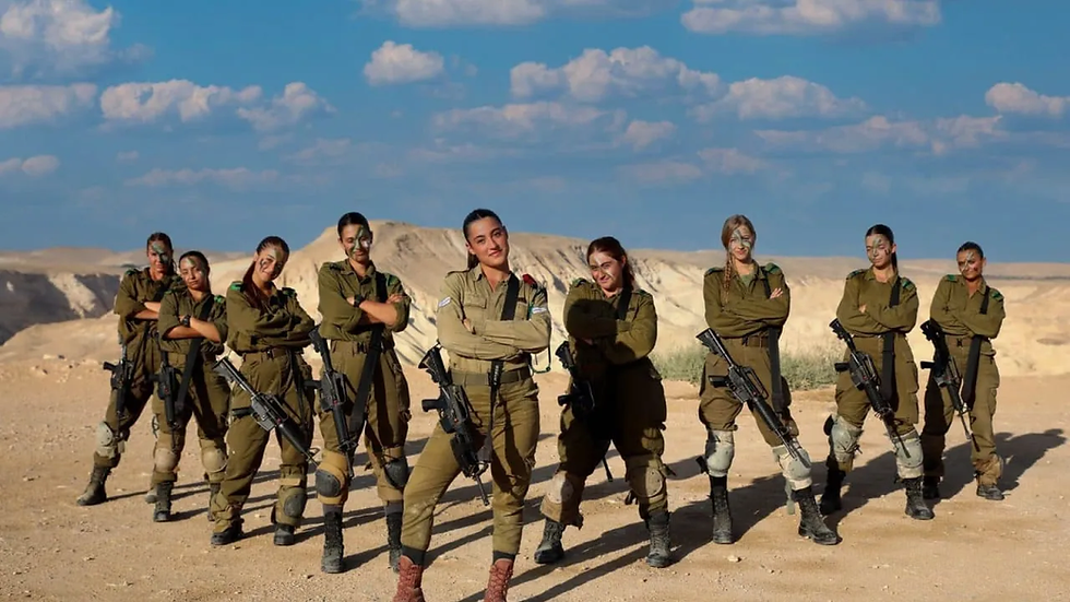 De Israëlische luchtmacht introduceert de volledig vrouwelijke Arad-eenheid voor speciale commando's
