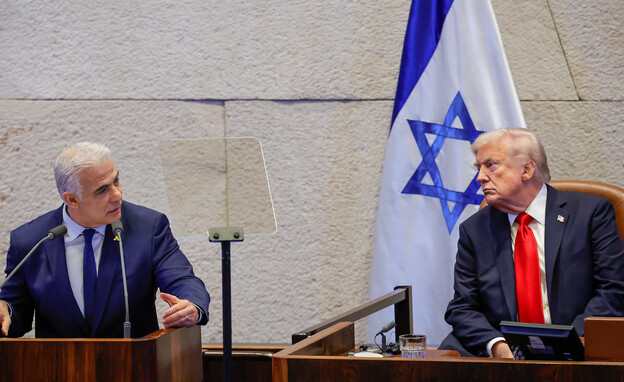 N12News: Lapid is van plan om de formele goedkeuring van Trumps 20-puntenplan in stemming te brengen