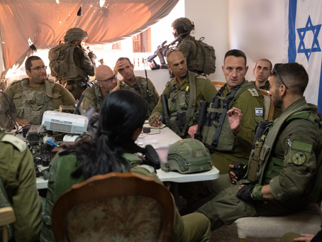 De chef van de generale staf in de Gazastrook: We oefenen op verschillende manieren militaire druk uit, de gemeenschappelijke noemer is vastberadenheid