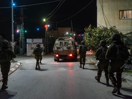 IDF heeft 10 terreurverdachten gearresteerd, wapens in beslag genomen; Palestijnse tiener omgekomen