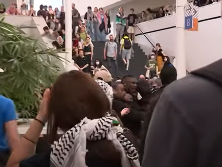 “Wij (Joden) laten ons niet van de hogescholen verdrijven”, schrijft Bas Belder