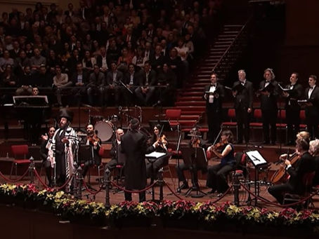 Vanavond Chanoeka concert uit de grote zaal van het Concertgebouw