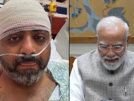 N12News: Het ontroerende gesprek tussen de Indiase premier Narendra Modi en de heldhaftige kapitein "Ik wist dat we de passgiers niet mochten laten sterven"