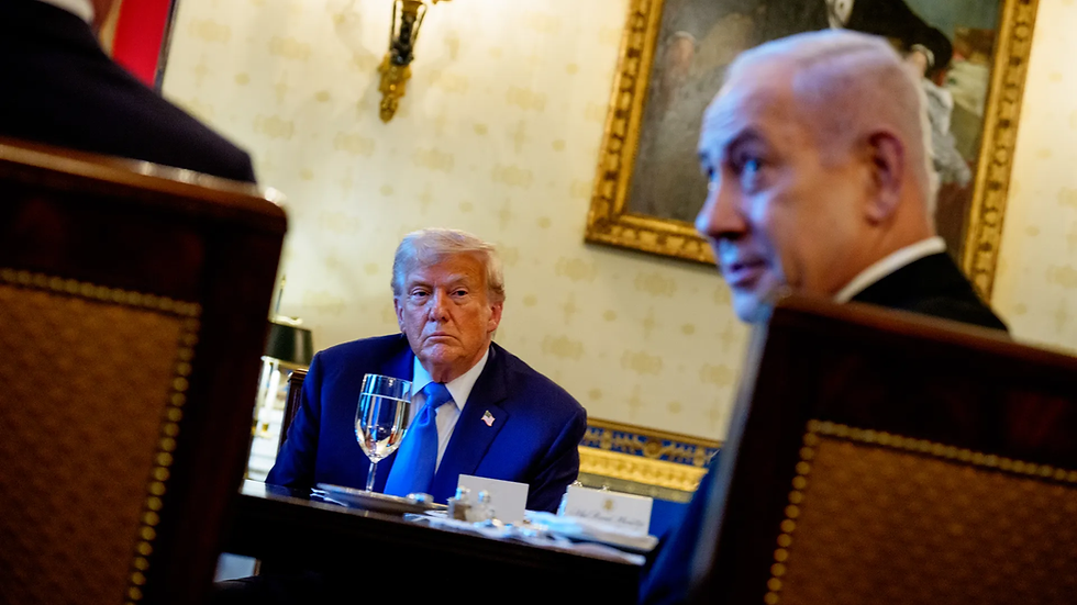 Trump vertelt Axios dat hij werkt aan een plan voor Gaza "om mensen te voeden", schrijft Barak Ravid in Axios