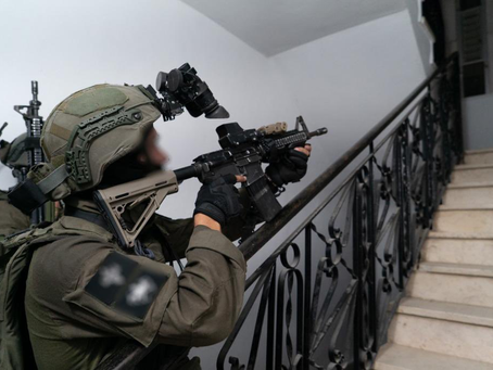 IDF en Shin Bet hebben 9 terreurverdachten gearresteerd en wapens in beslag genomen