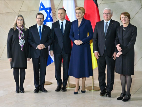 Toespraak van president Herzog tijdens herdenking van uitbreken van opstand Ghetto van Warschau