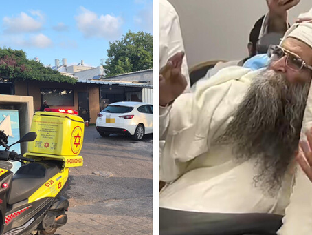 N12News: Drie moorden in Israël binnen enkele minuten: rabbijn Amos Guetta vermoord in een jesjiva in Netanya; twee andere mannen doodgeschoten in Jegur en Sjfaram