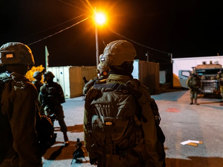 VIDEO: IDF-troepen hebben de afgelopen nacht 15 terreurverdachten in Judea en Samaria gearresteerd
