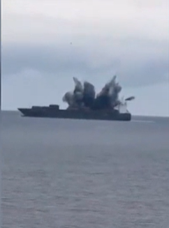 N12News: Een schip in dienst van ZIM werd door Rusland in de Zwarte Zee beschadigd en tot zinken gebracht