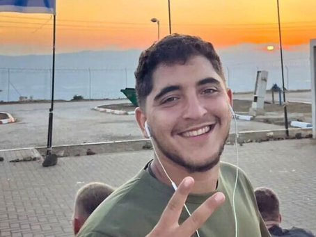 Sergeant Segev Schwartz, 20: Natuurliefhebber met een brede vriendenkringGedood tijdens de strijd tegen een Hamas-invasie van de IDF Sufa-buitenpost op 7 oktober