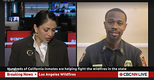 Hundreds of California inmates are helping fight wildfires
