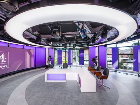 East On Media Solutions unveil their latest studio project for Channel 4 News Leeds