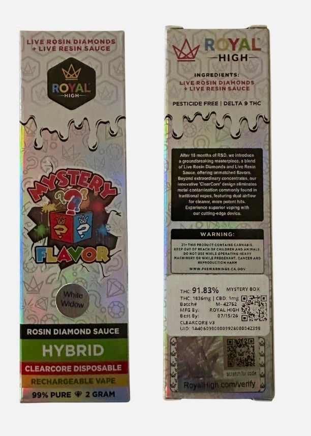 2 Gram Royal High ROSIN DIAMOND SAUCE