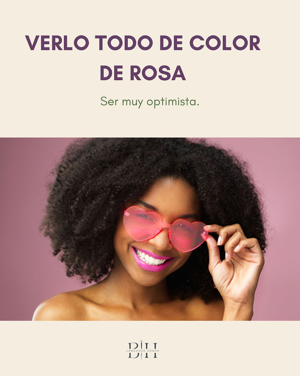 VERLO TODO DE COLOR DE ROSA