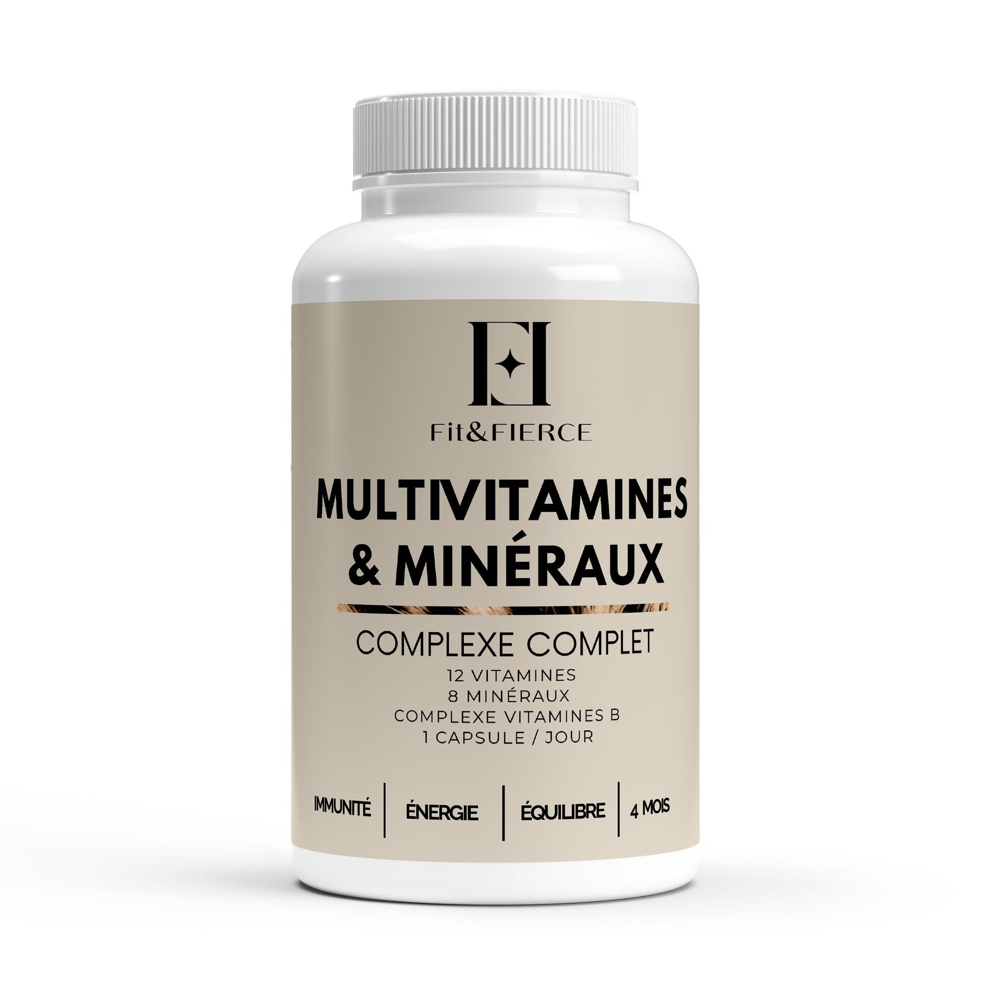 MULTIVITAMINES & MINÉRAUX — COMPLEXE COMPLET