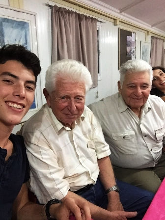 Rom and Anatoly - most left in K.Shmona