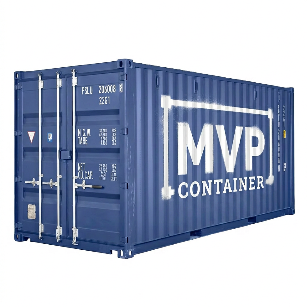 Firefly_Gemini Flash_put the word container where the base line of the box is. remove the