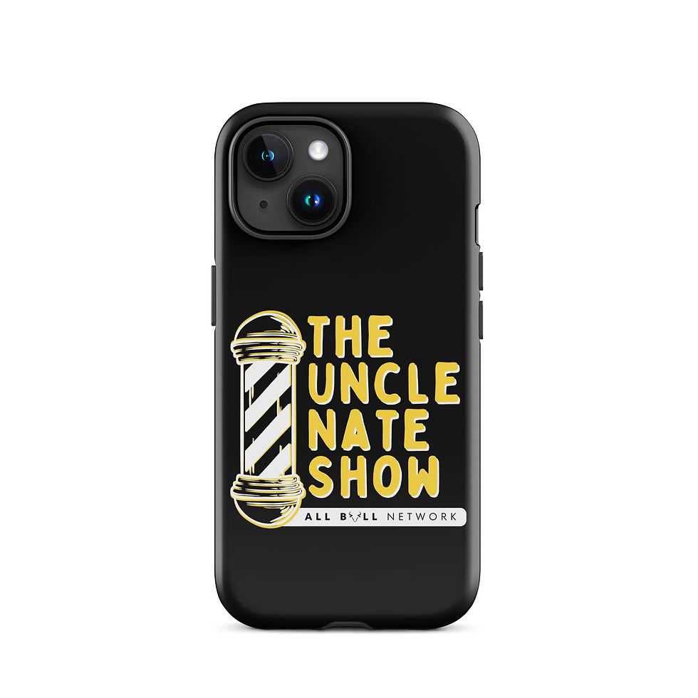 Thumbnail: The Uncle Nate Show: Black iPhone® Case